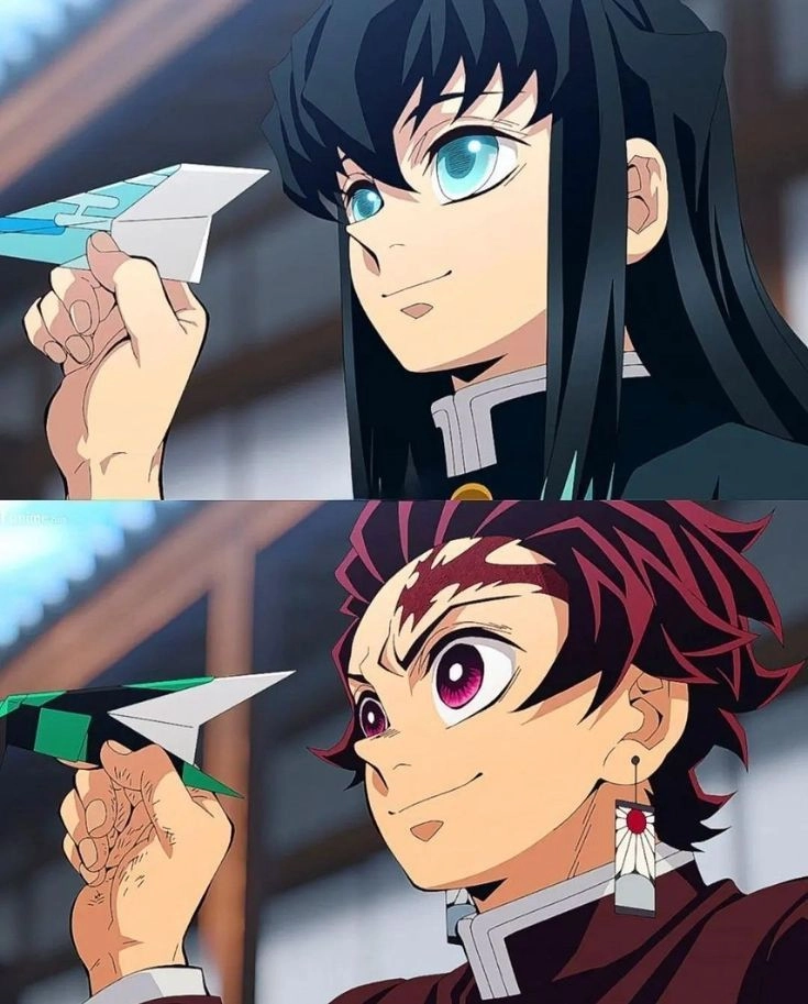 Muichiro + Tanjiro cặp đôi chiến đấu trong Demon Slayer