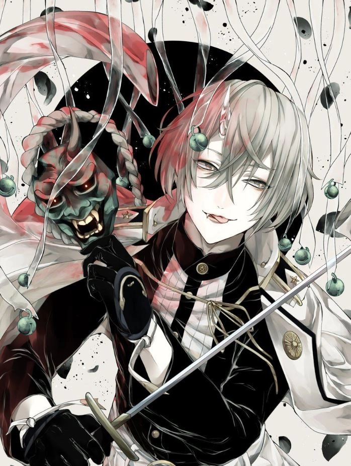 Avatar đẹp ngầu nam anime phong cách bất cần