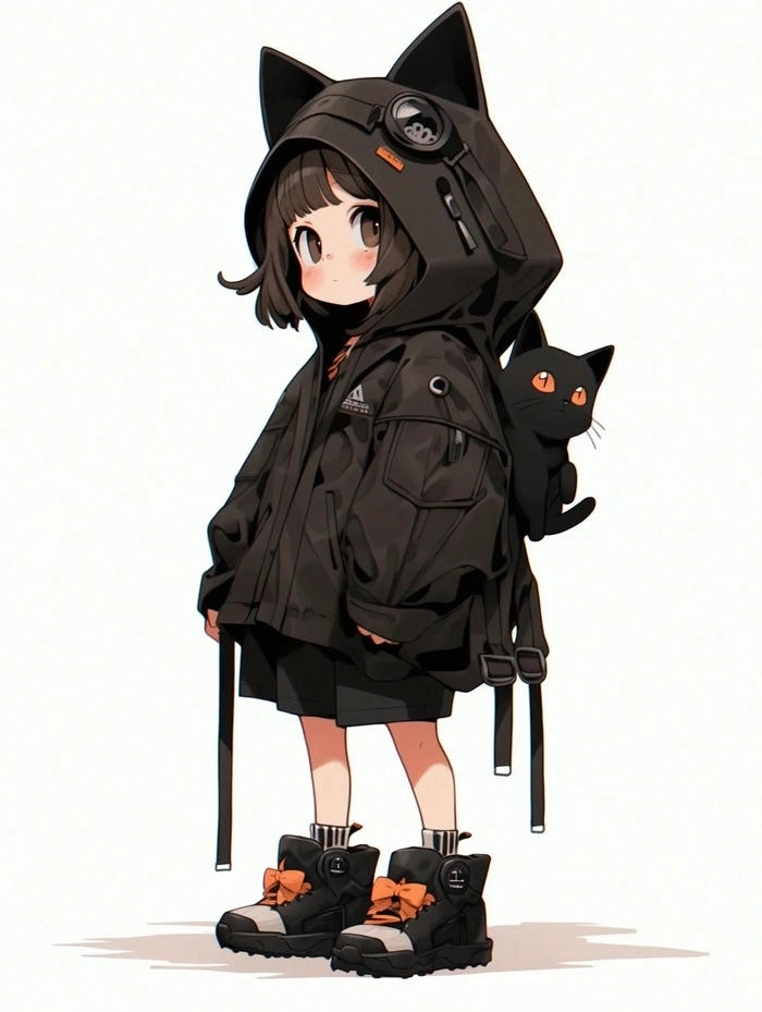 Hình nền chibi nữ làm sáng bừng màn hình
