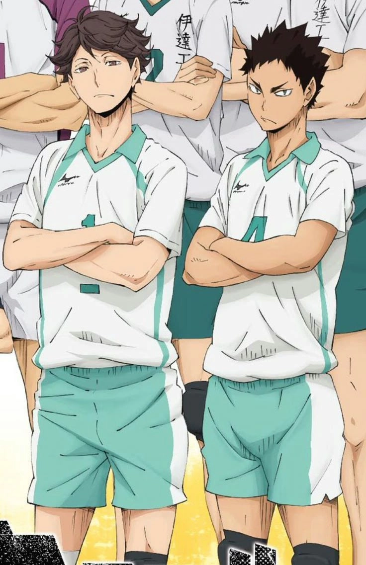 Iwaizumi x Oikawa cặp đôi đối nghịch hoàn hảo