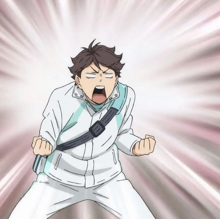 Oikawa memes hài hước nhưng vẫn đầy khí chất