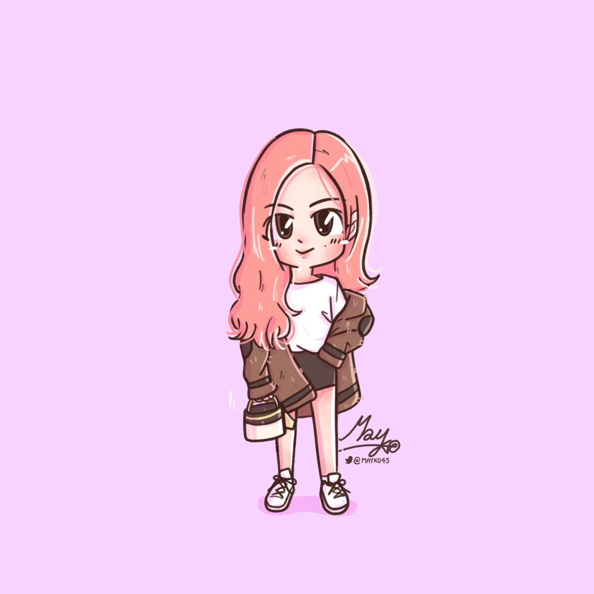 Rosé bản chibi dễ thương thu hút fan hâm mộ