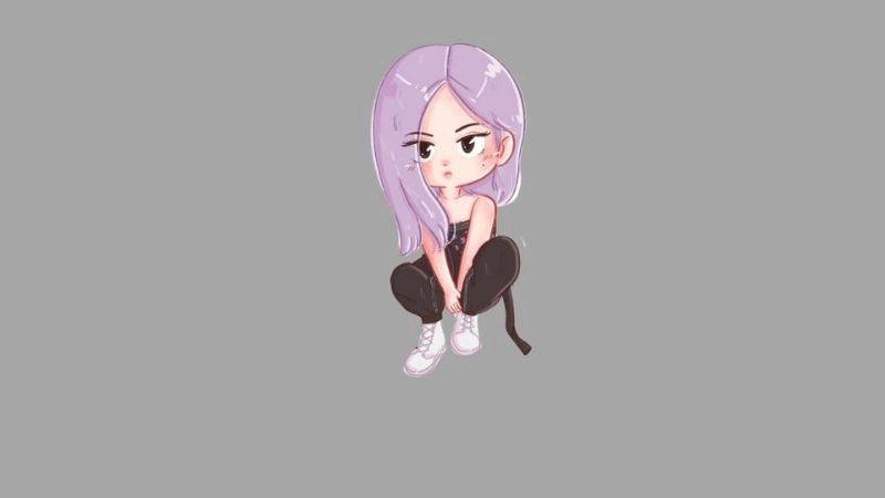 Rose chibi apt phiên bản cute và ngộ nghĩnh