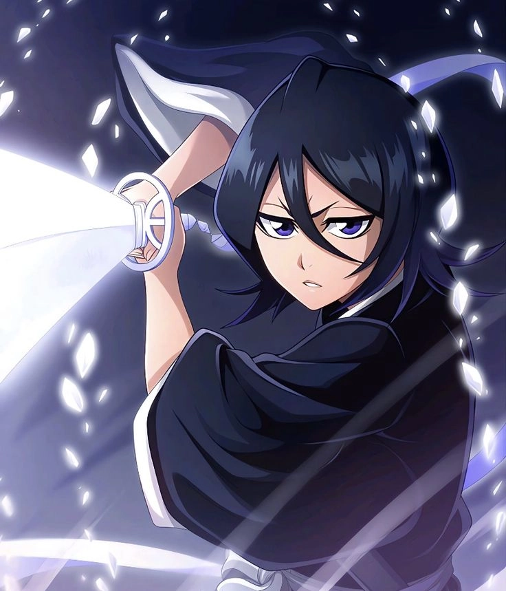 Katana Rukia vũ khí sắc bén thể hiện sức mạnh phi thường
