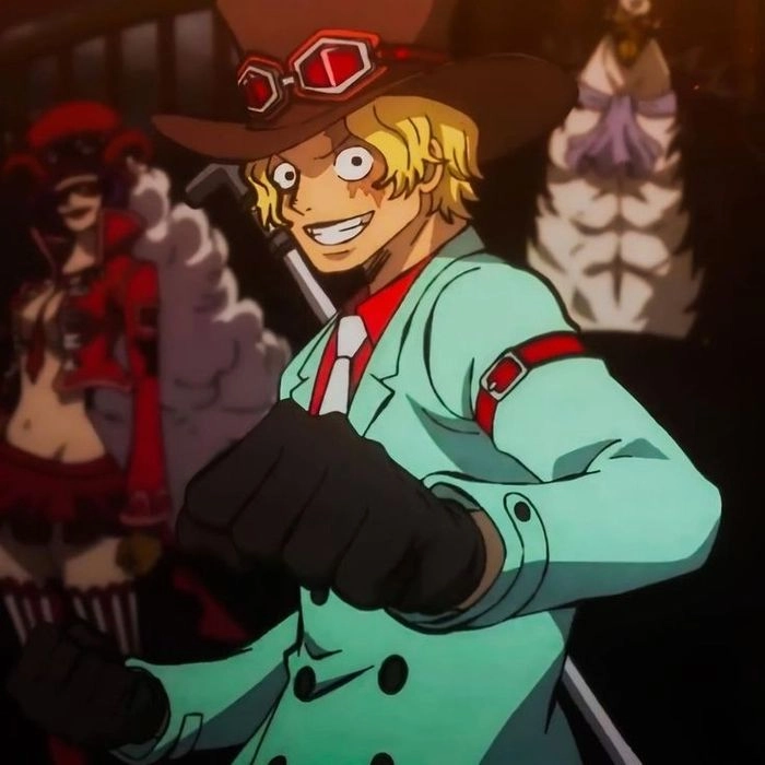 Poster Sabo One Piece phong cách chất