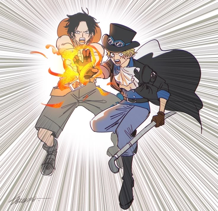 Ace x Sabo dj truyện doujinshi đầy cảm xúc