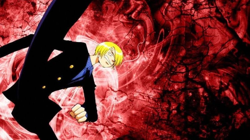 Sanji chân lửa chiêu thức gây ấn tượng