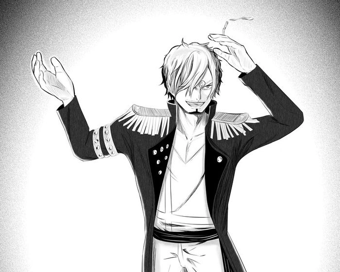 Sanji eyebrow nét đặc trưng độc đáo