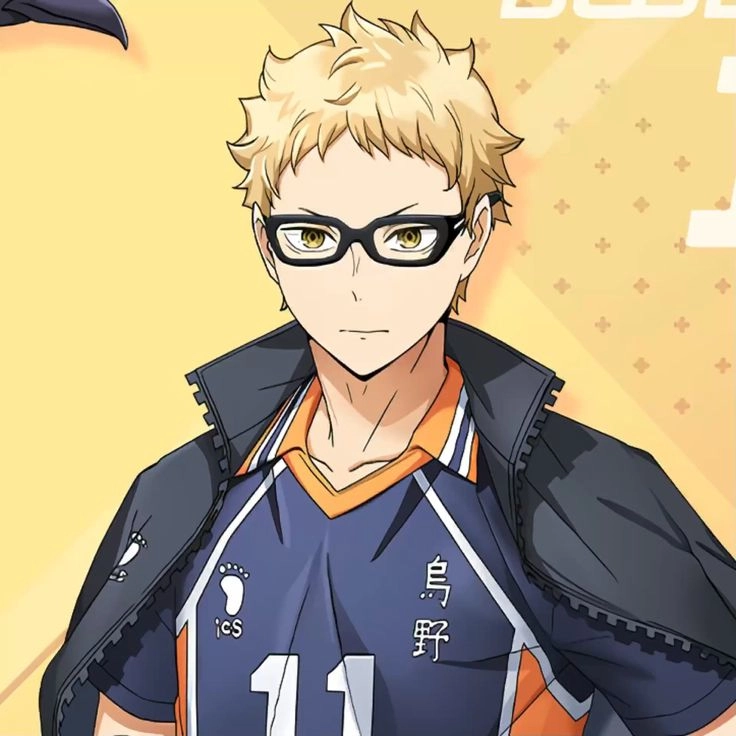 Tsukishima Haikyuu Tsukki tỏa sáng trên sân bóng chuyền