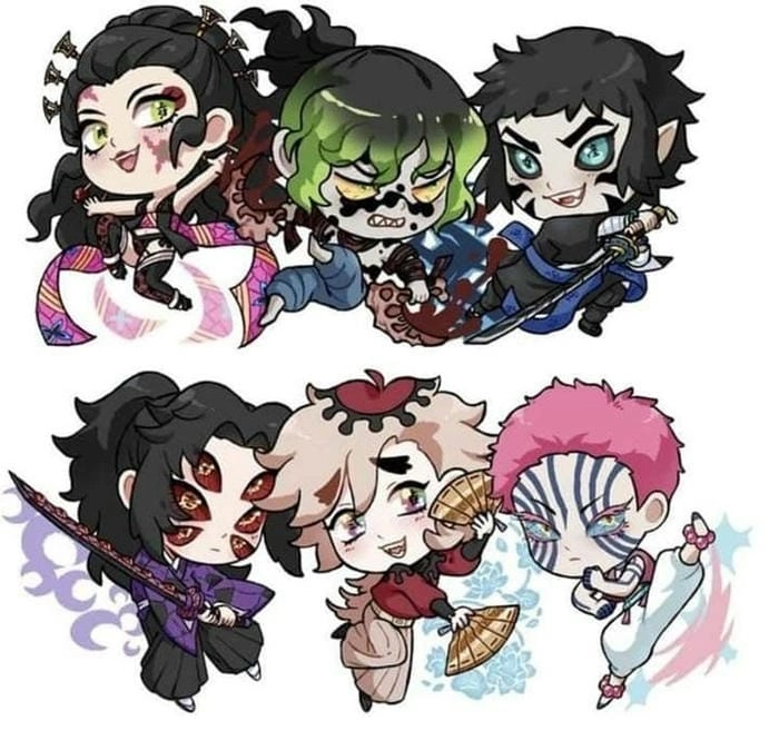 Thanh gươm diệt quỷ phiên bản chibi dễ thương