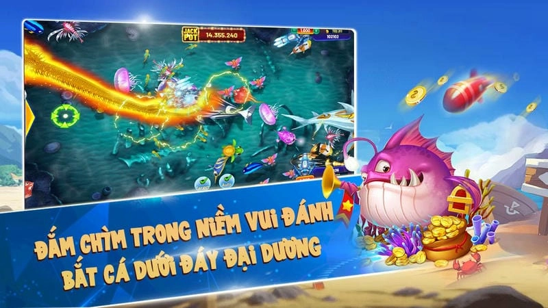 Sự kiện bắn cá Vipwin với phần thưởng xu và quà tặng hấp dẫn.