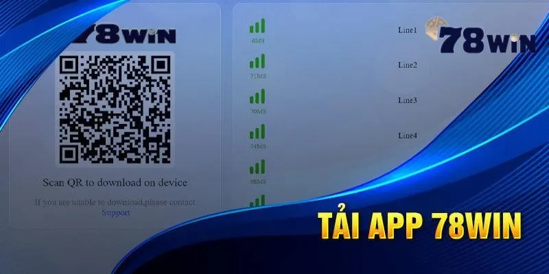  Tải app 78Win dễ dàng, đăng nhập nhanh tại link vào 78Win 