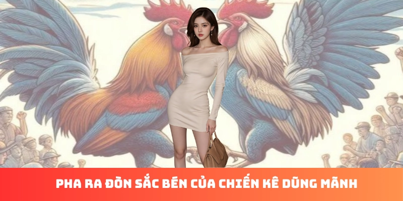 Pha ra đòn sắc bén của chiến kê dũng mãnh