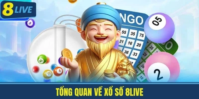  Giao diện xổ số 8live với các loại hình đa dạng.