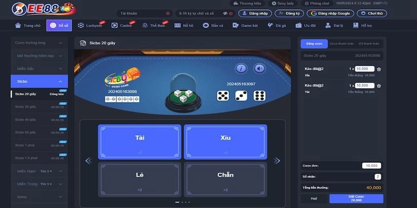 Hướng dẫn sử dụng ứng dụng ee88 trên điện thoại