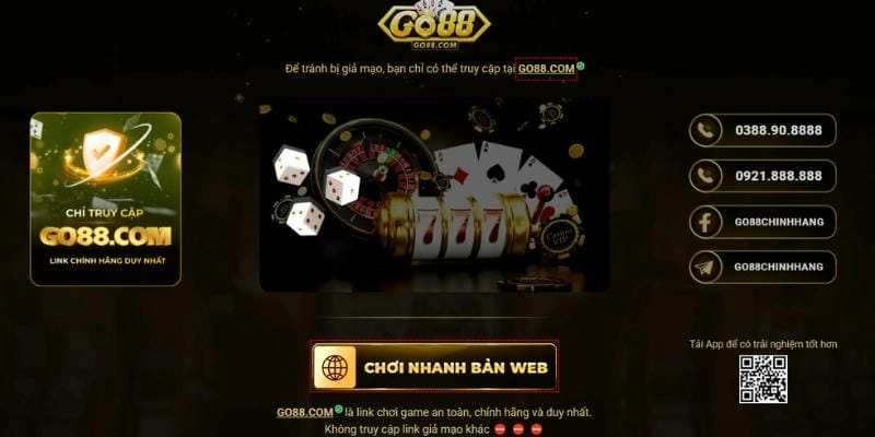 Go88 – Kho game hơn 500 trò chơi, giải trí cực đã