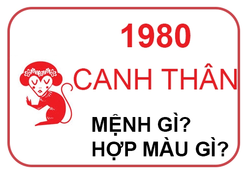 Khám phá sinh năm 1980 mệnh gì và màu nào để hút may mắn mỗi ngày