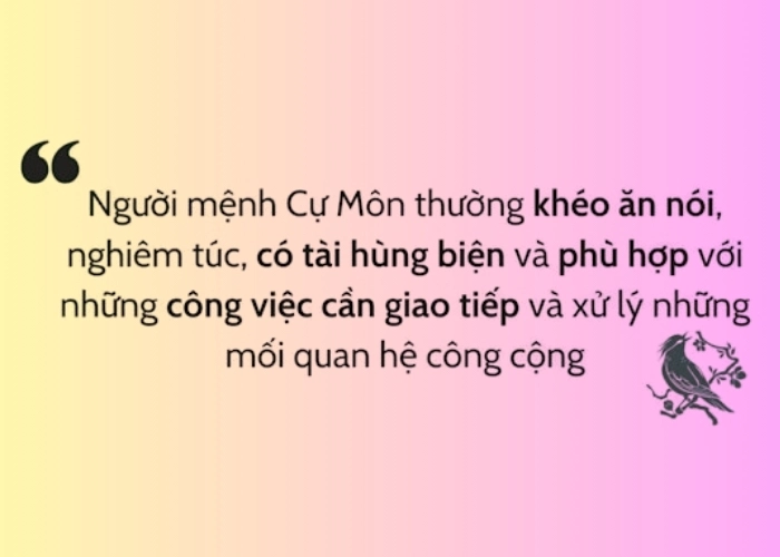 Đặc điểm tính cách của người có mệnh Cự Môn rất độc đáo và rõ nét
