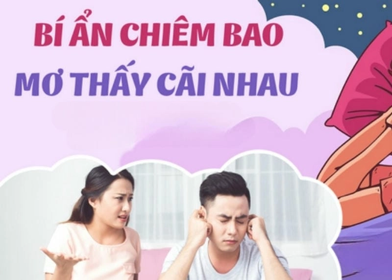 Mơ thấy vợ chồng cãi nhau mang nhiều điềm báo quan trọng