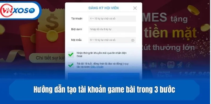 Hướng dẫn tham gia tại Vnsoxo