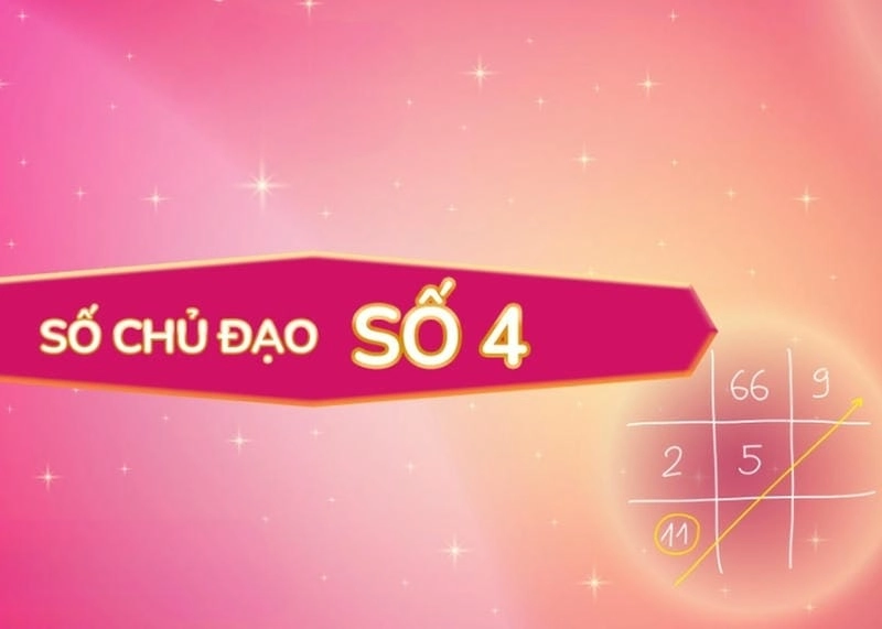 Số chủ đạo 4 trong Thần số học là gì thu hút nhiều sự tò mò