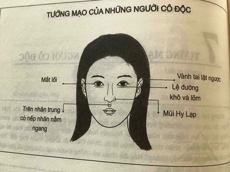 Nhận biết đặc điểm khuôn mặt của người cô đơn