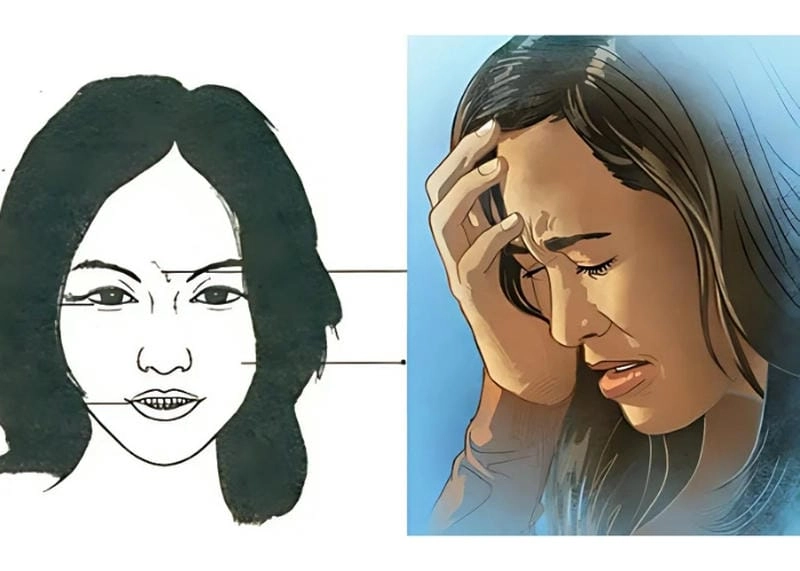 Nhận biết đặc điểm khuôn mặt của người lận đận tình duyên