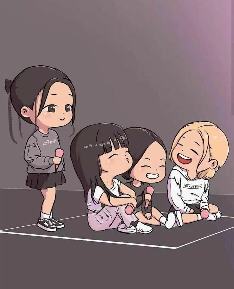 Đắm mình trong ảnh blackpink cả nhóm