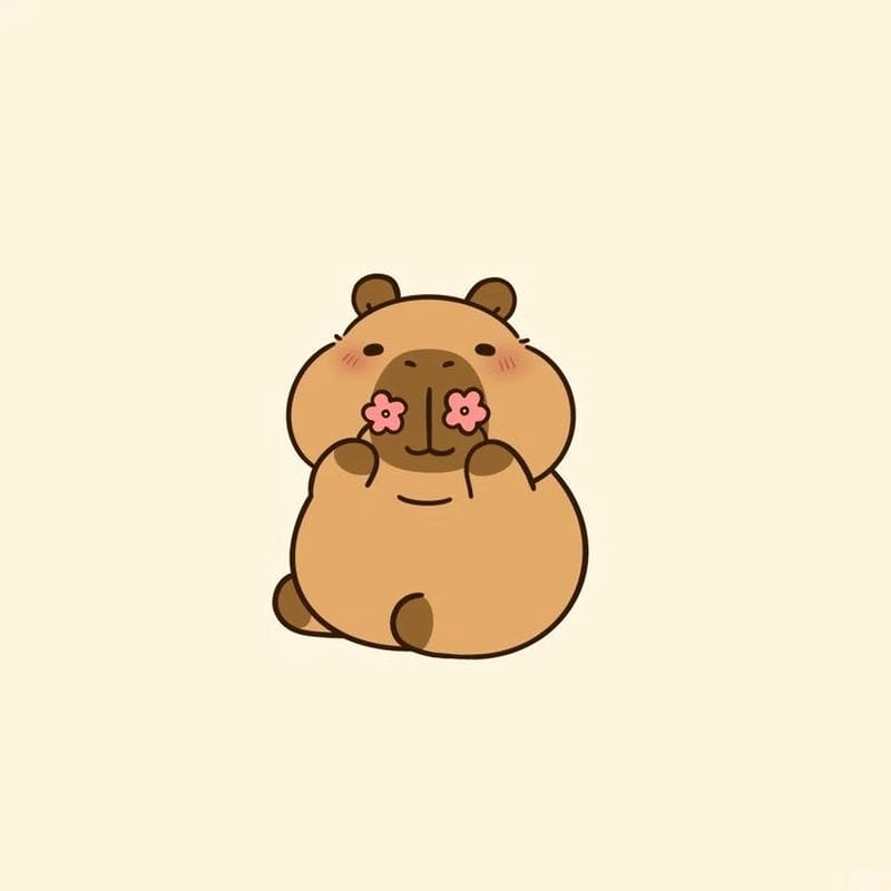Cùng nhau tìm nền điện thoại ảnh capybara cute