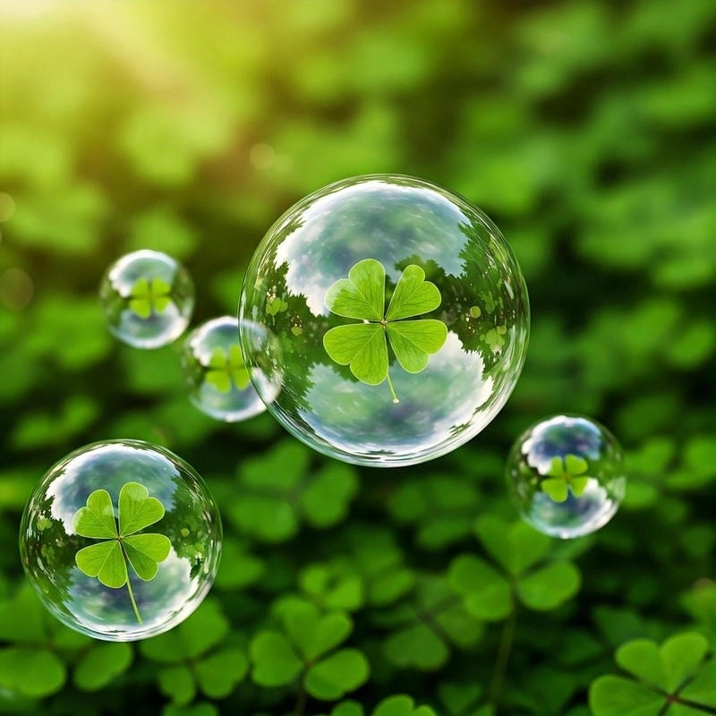 Những ảnh cỏ 4 lá đẹp