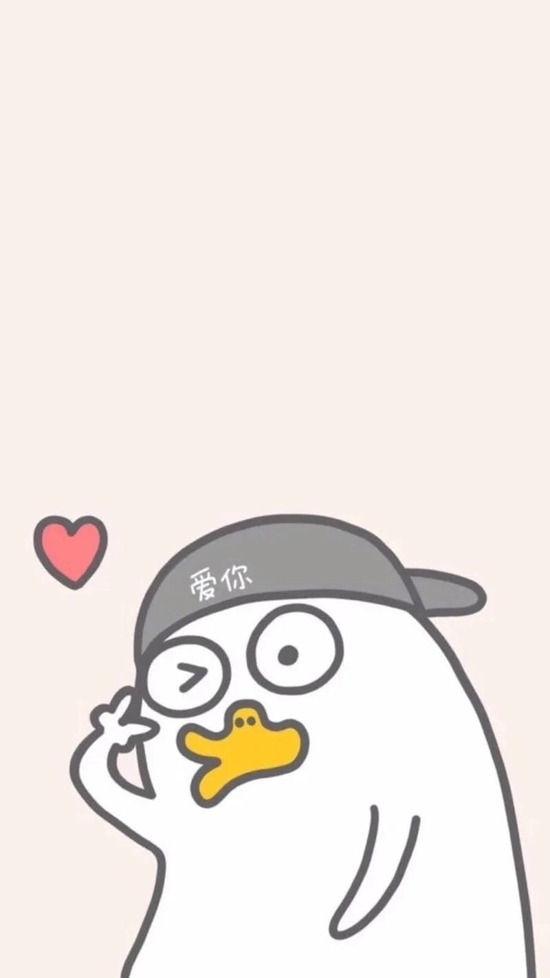 Sưu tầm hình nền con vịt trắng