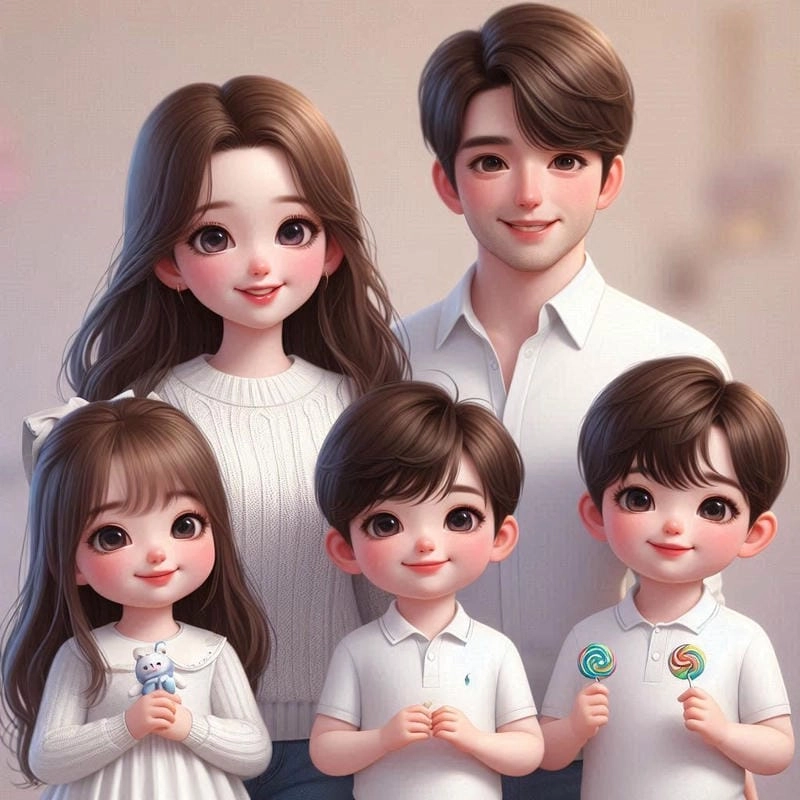 Bộ sưu tập ảnh gia đình anime
