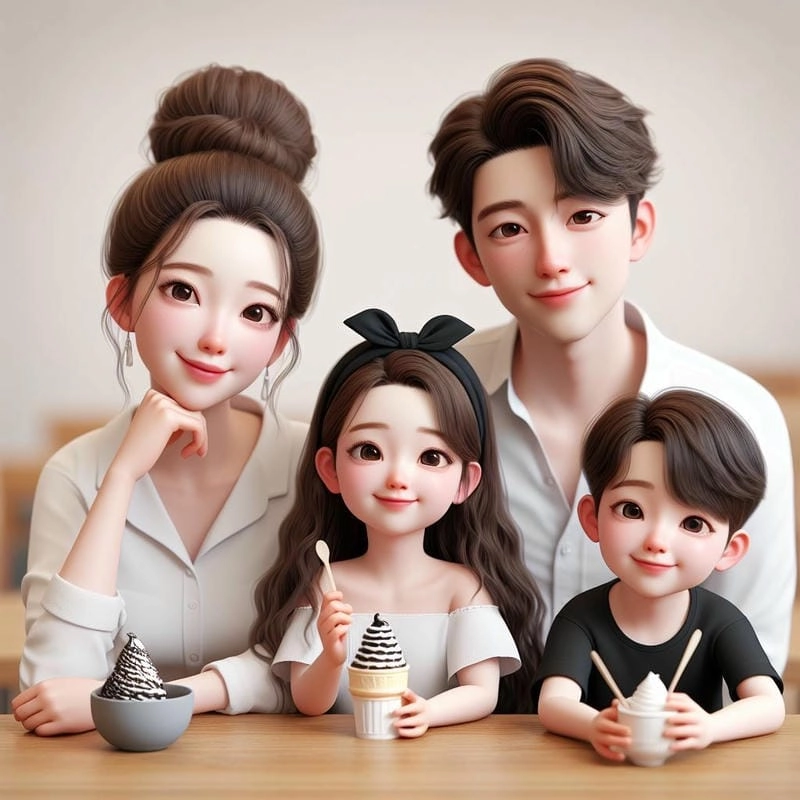 Những hình ảnh gia đình yêu thương