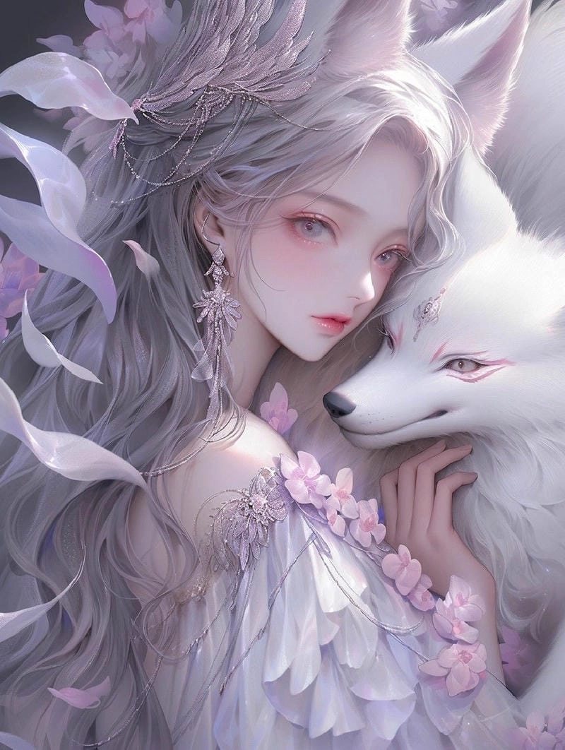 Săn hình ảnh con hồ ly 9 đuôi