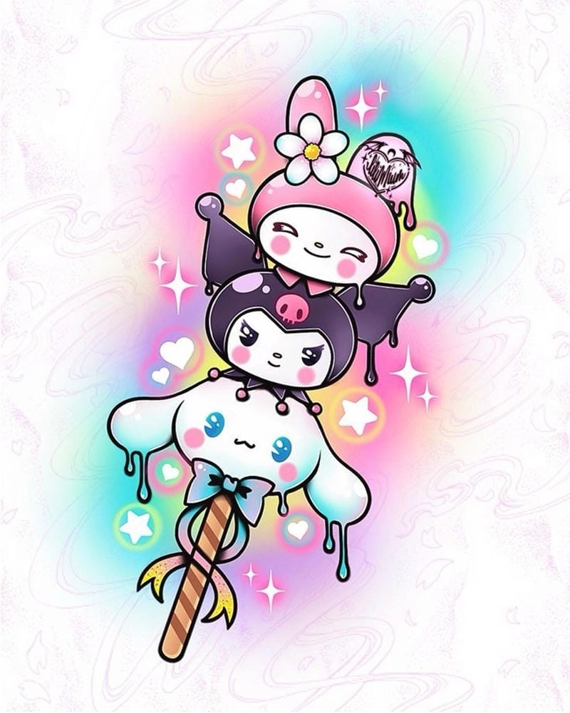 Cùng ngắm hoạt hình kuromi cute