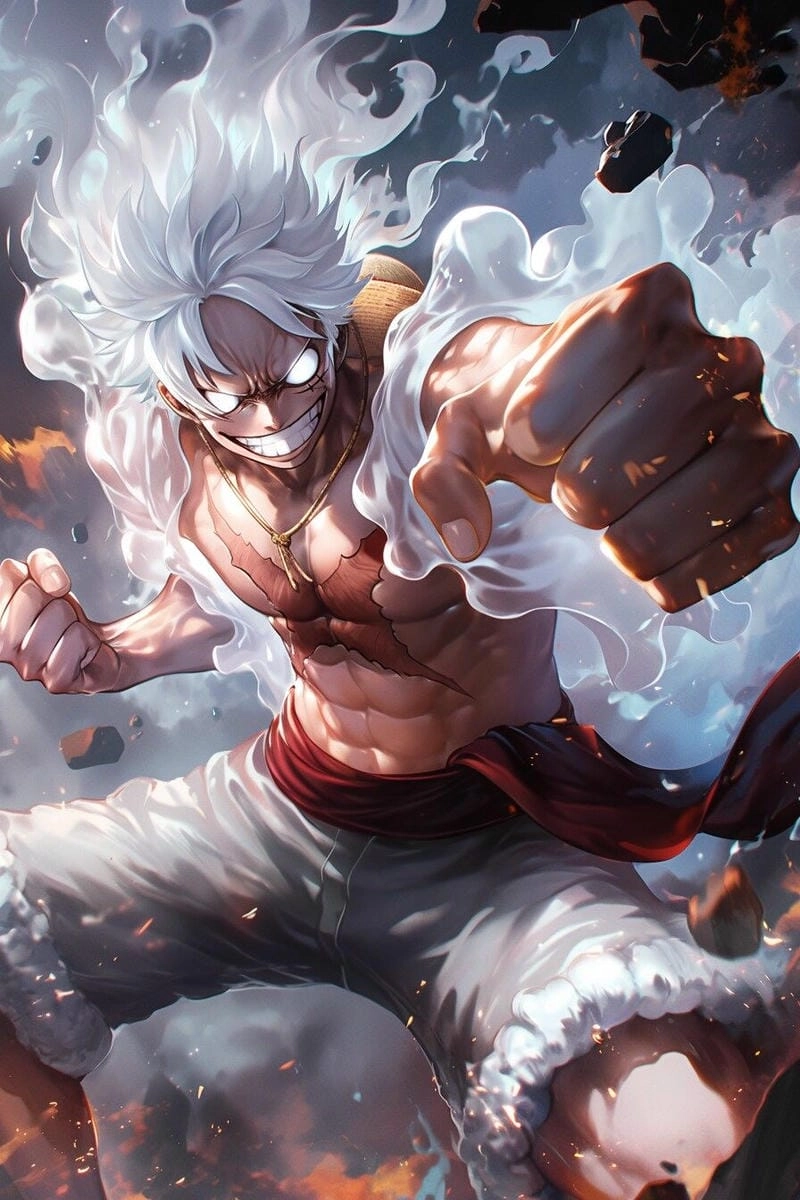 Chiêm ngưỡng hình ảnh luffy gear 5