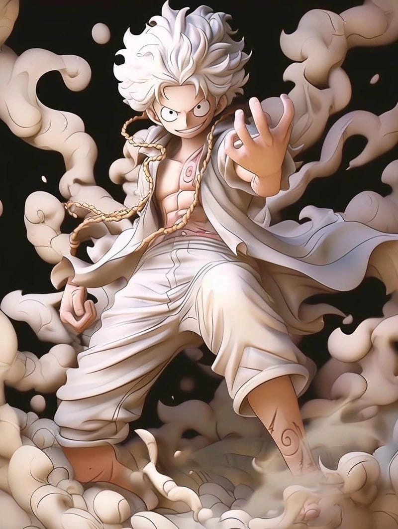 Gợi ý ảnh luffy gear 5 cực ngầu