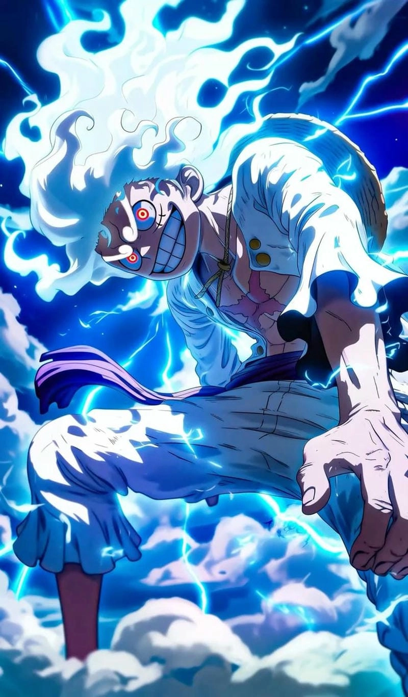 Cùng ngắm ảnh one piece luffy gear 5