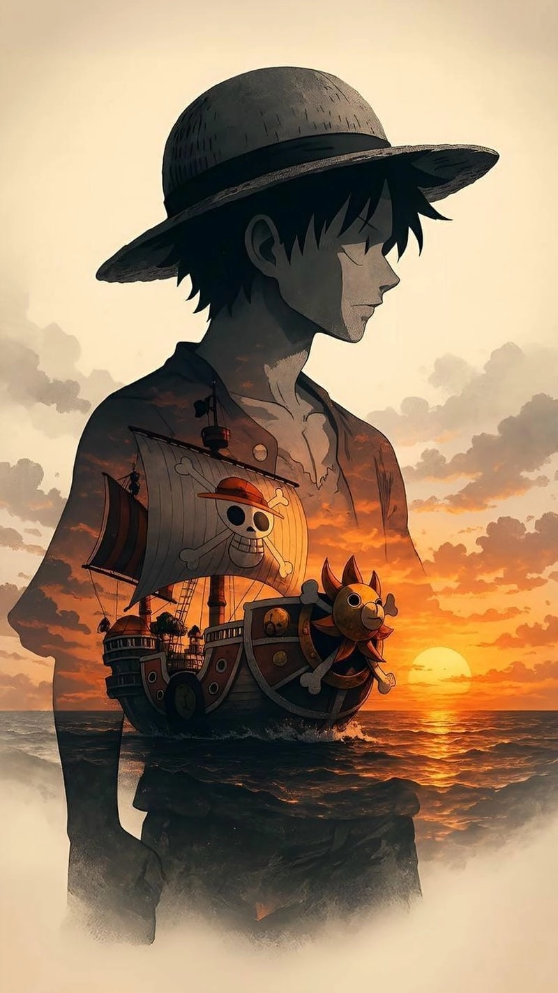 Cùng ngắm hình ảnh anime luffy ngầu