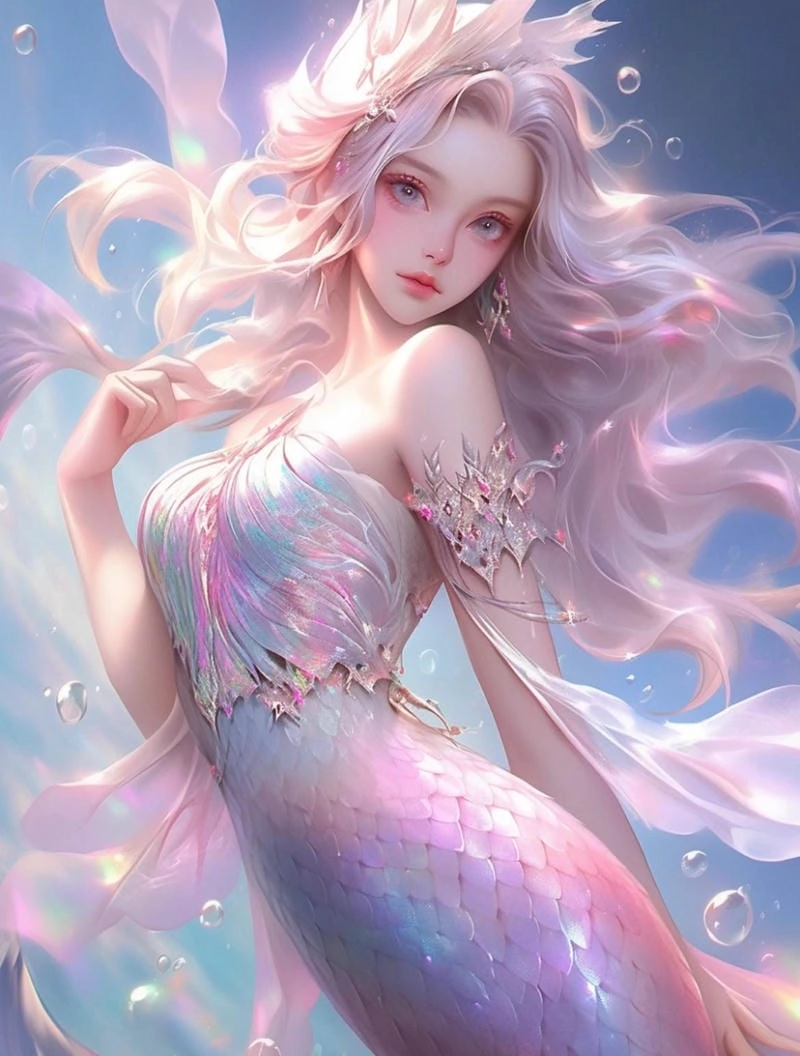 Cùng ngắm ảnh nàng tiên cá 3d