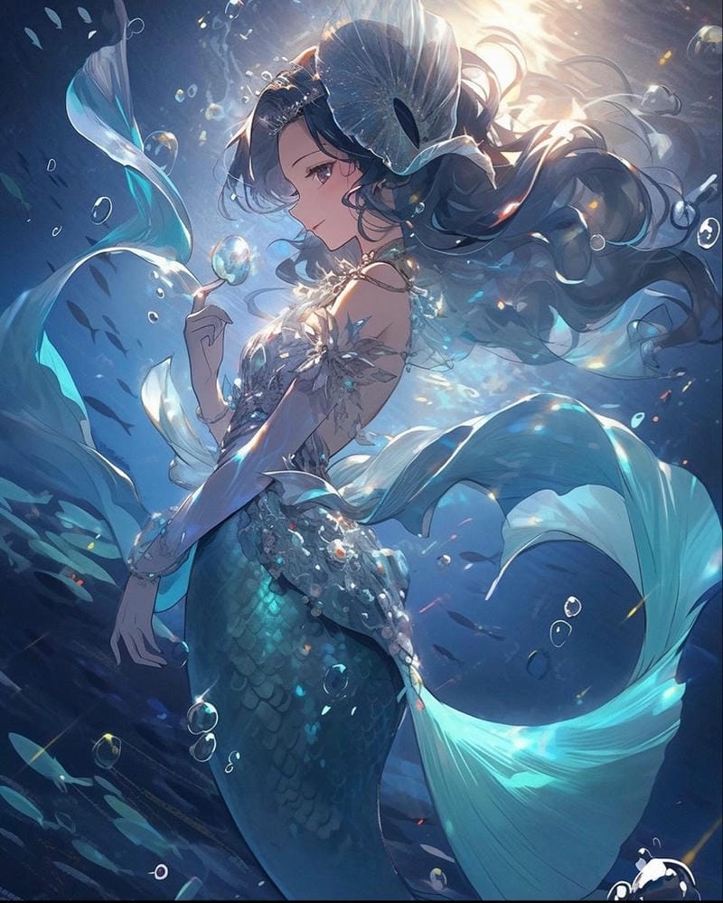 Cùng nhau tìm hình ảnh của nàng tiên cá