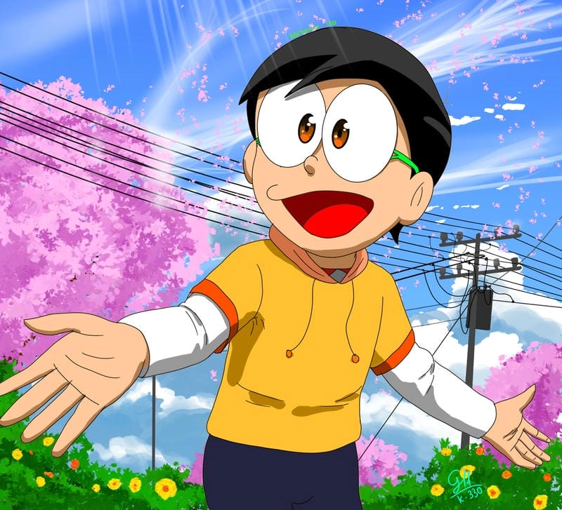 Những hình ảnh nobita dễ thương