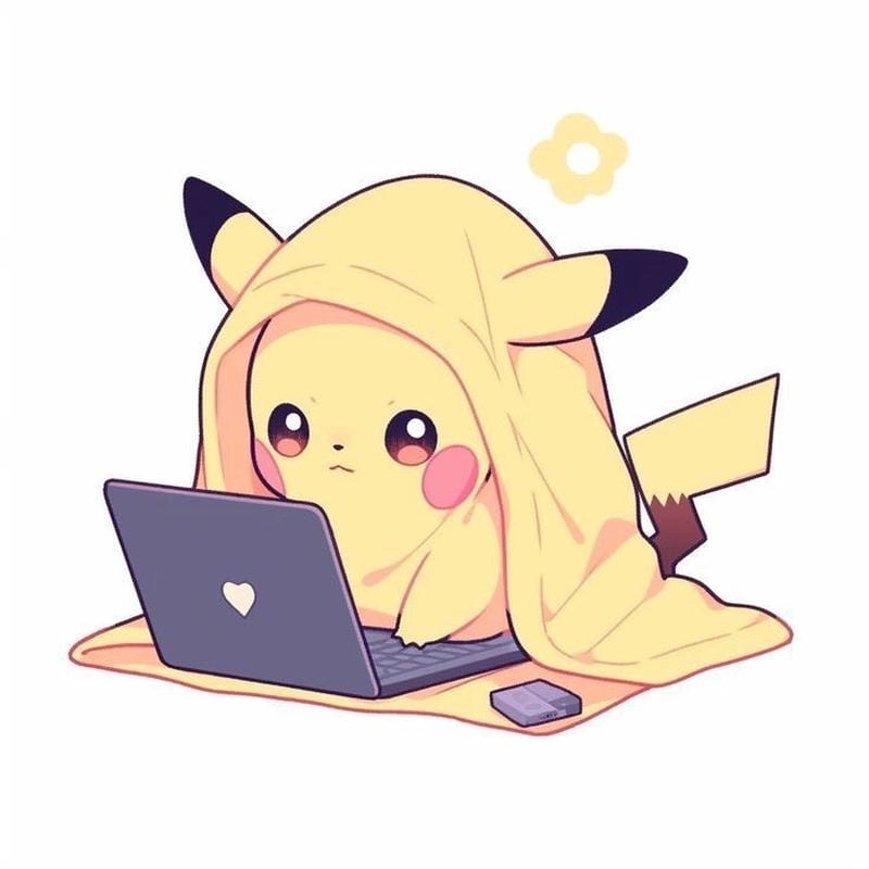 Cùng nhau tìm ảnh pikachu cute