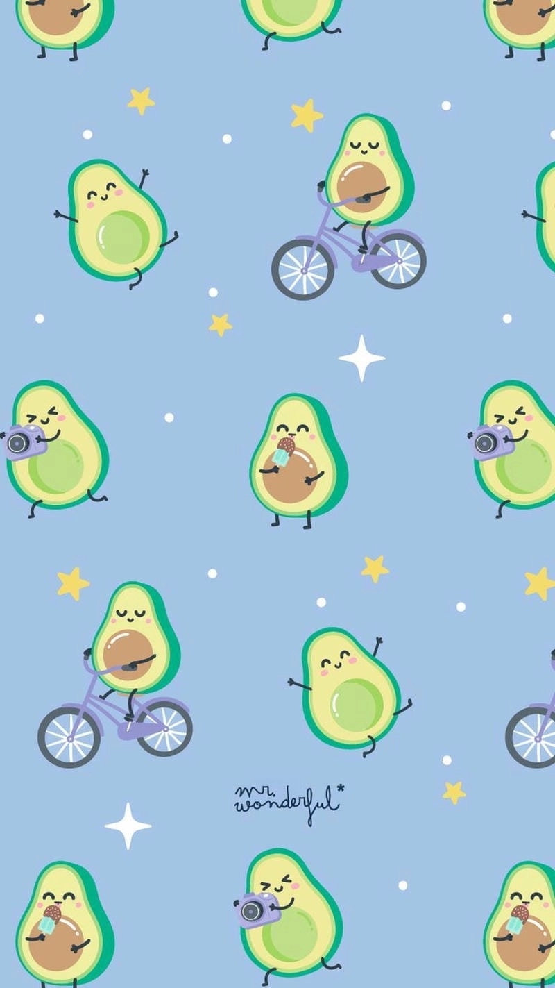 Cùng ngắm ảnh trái bơ cute