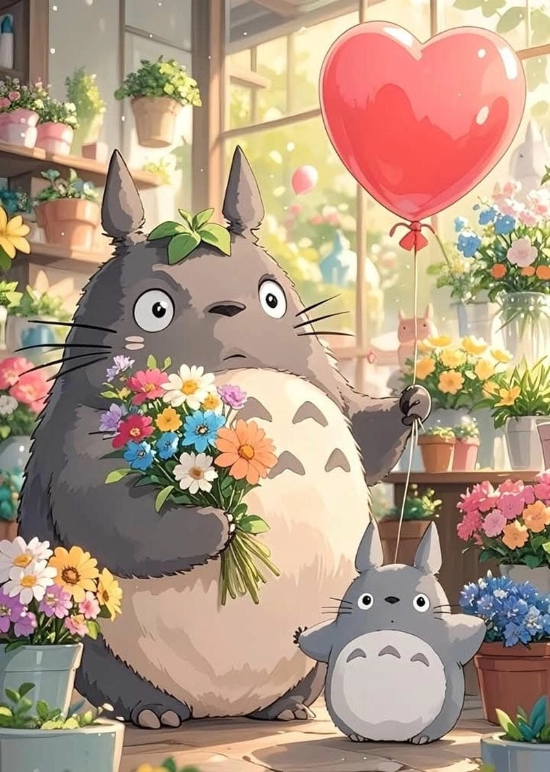 Những ảnh totoro cute