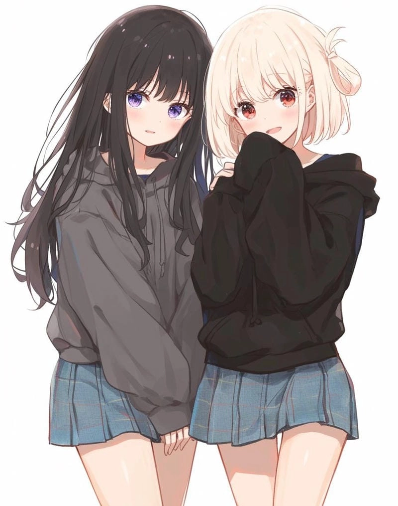 Cùng nhau tìm ảnh anime bạn thân nữ