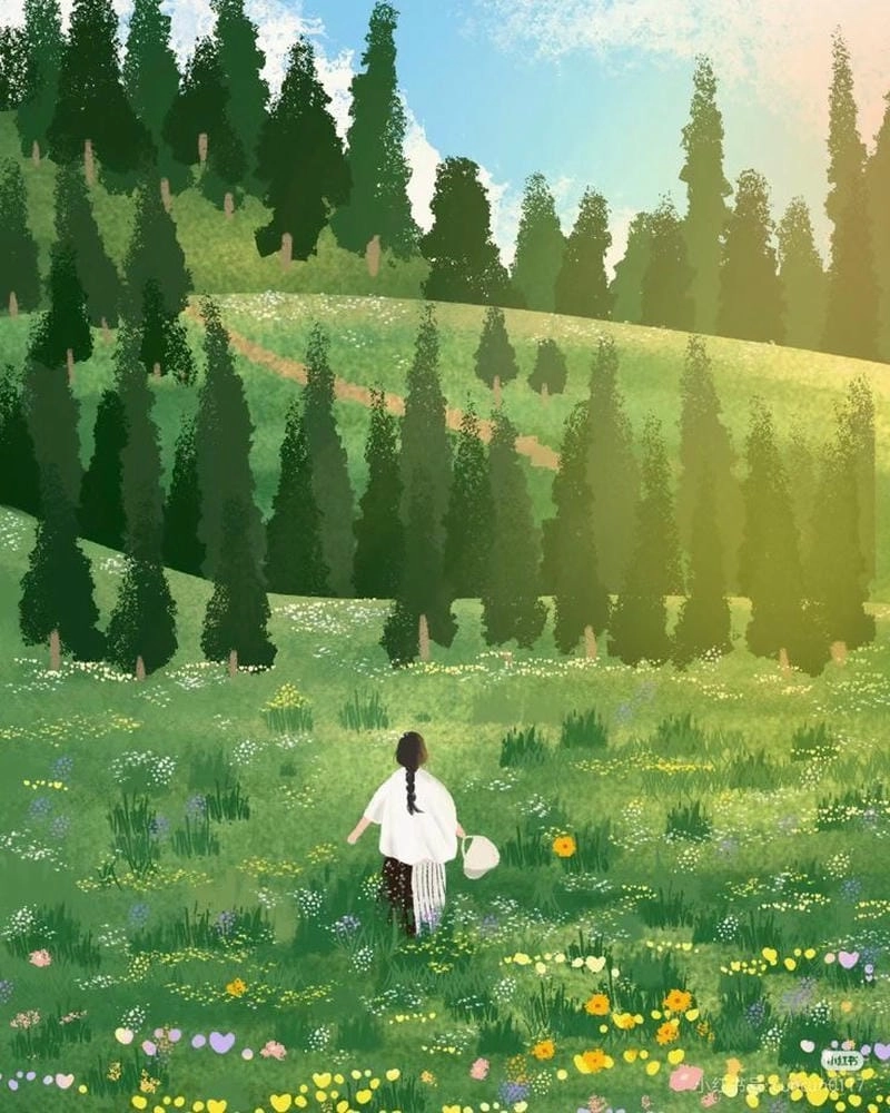 Ngắm avatar ảnh anime chill lofi