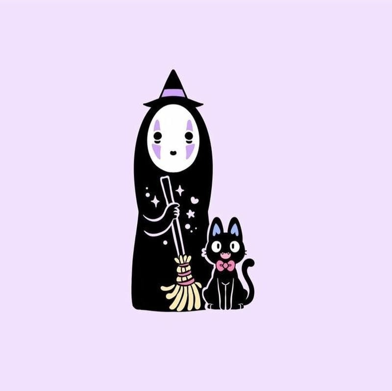 Đắm mình trong ảnh ma vô diện cute