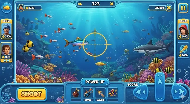 Trải nghiệm các tính năng đặc sắc của Bắn Cá tại Fi88