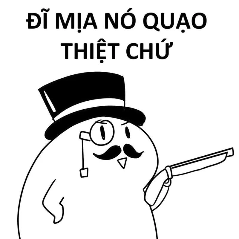 Gợi ý phong cách meme chửi bậy
